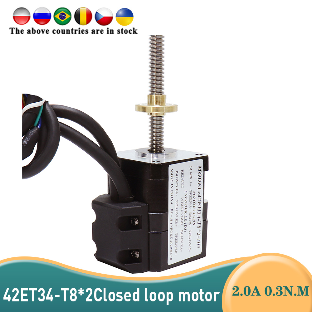 Closed Loop Stepper Motor Nema 17 - NEMA17 Closed loop screw motor 2A