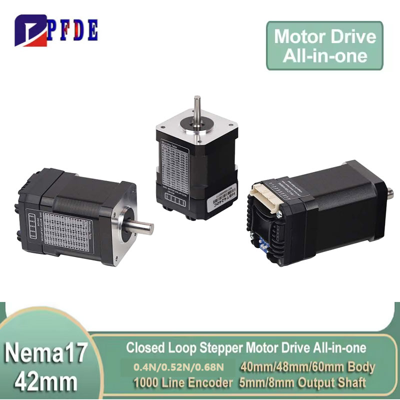 Closed Loop Stepper Motor Nema 17 - Nema17 Closed Loop Stepper Motor Integrated