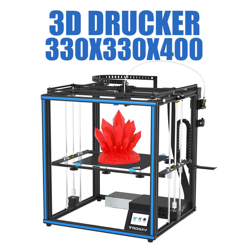 Corexy 3D Printer Kit - Tronxy X5SA Impressora 3D Printer Printing