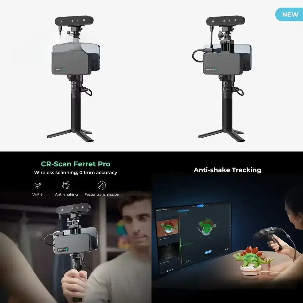 Handheld 3D Scanner High Precision - Professional 3D Scanner for 3D scanning