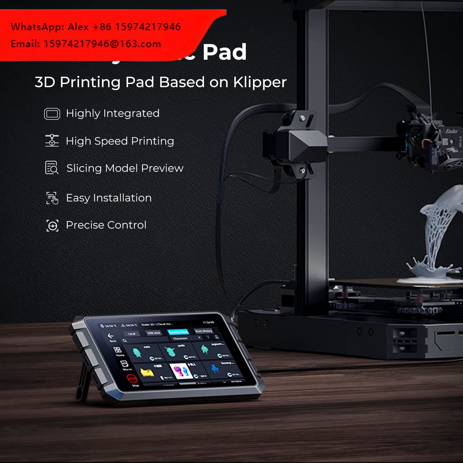 Klipper Pad 7 Inch - Creality Sonic Pad T800 7 Inch