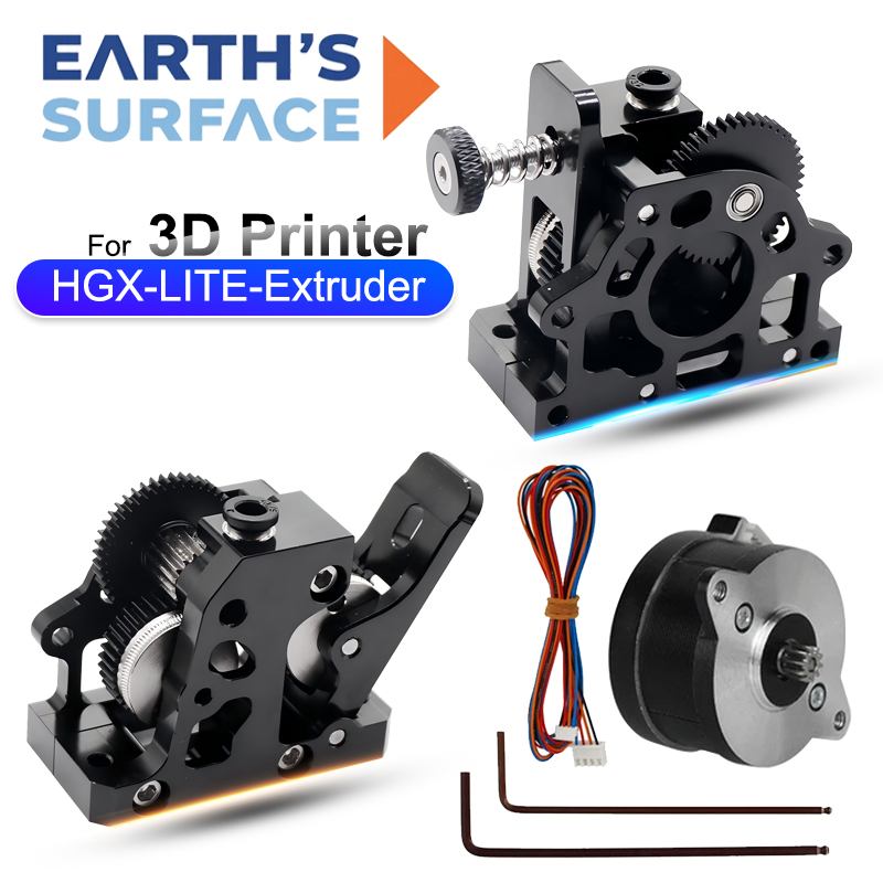 HGX LITE Dual Gear Hard Steel  - огляд і ціна Direct Drive Dual Gear Extruder High Speed