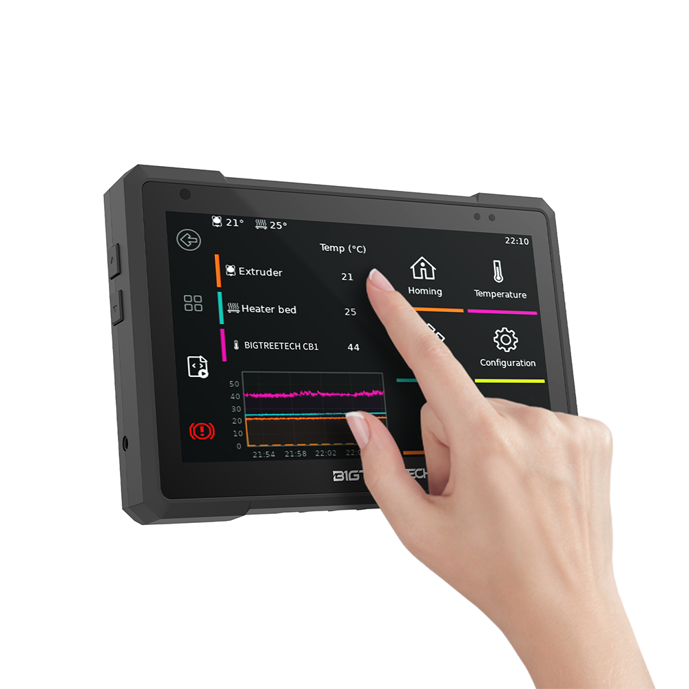 BIGTREETECH Pad 7 IPS Touch Sc - огляд і ціна Klipper Pad 7 Inch