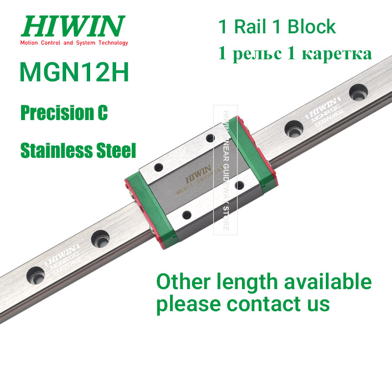 HIWIN MGN12H Z1 Z0 HIWIN MGN12 - огляд і ціна Linear Rail Mgn12H Set