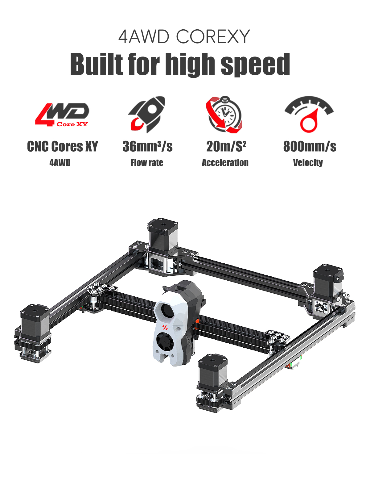 SIBOOR Voron Trident [June] 3D - огляд і ціна Voron Trident Full Kit