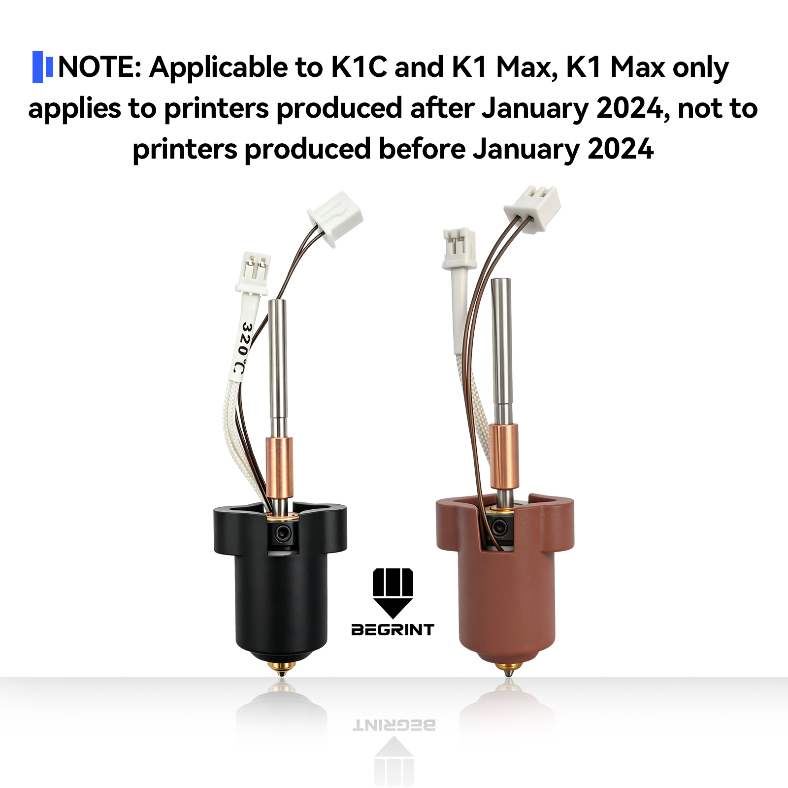 For Creality K1C K1 MAX K1 SE  - огляд і ціна High Flow Ceramic Hotend