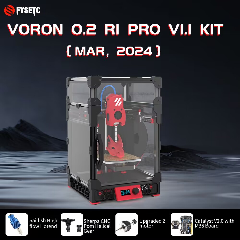 2025FYSETC High Precision Voro - огляд і ціна Corexy 3D Printer Kit