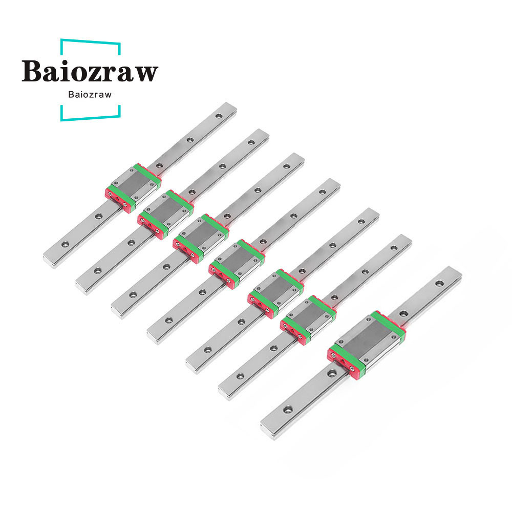 V2.4 R2 3D Printer 6PCS MGN9H  - огляд і ціна Linear Rail Mgn12H Set