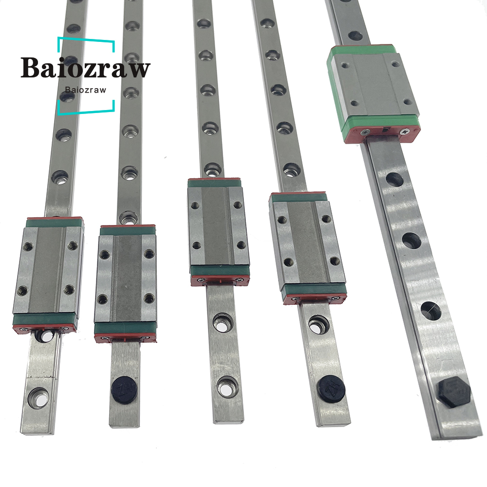 V2.4 R2 3D Printer 6PCS MGN9H  - огляд і ціна Linear Rail Mgn12H Set