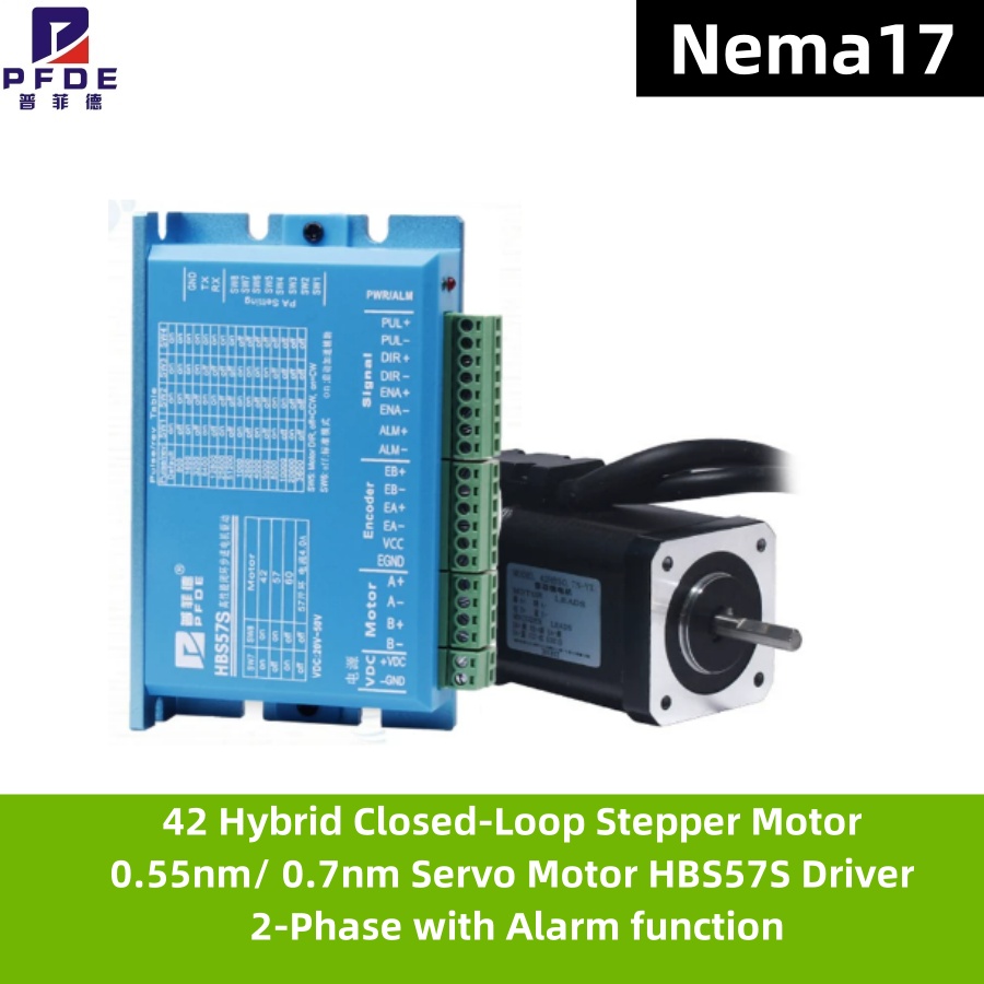 Nema17  42 Hybrid Closed-Loop  - огляд і ціна Closed Loop Stepper Motor Nema 17
