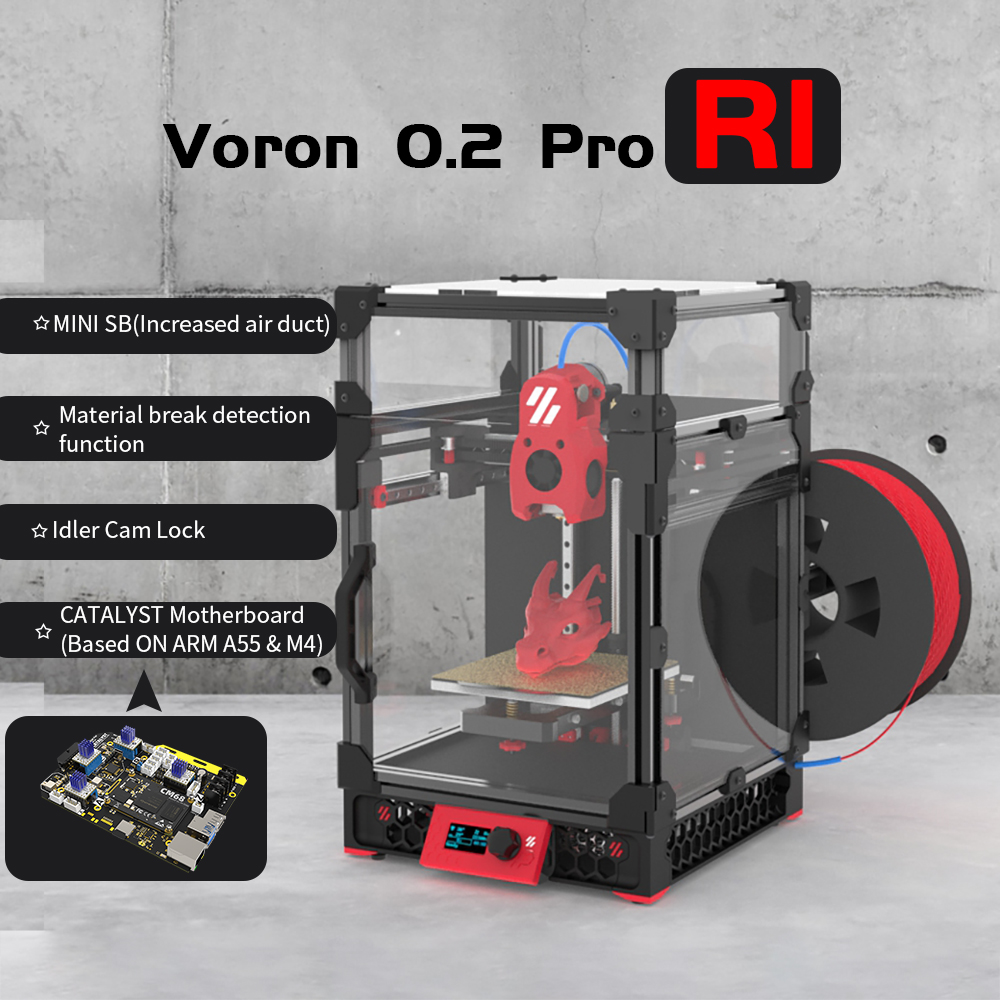 Toaiot Voron V0.2 Pro R1 CoreX - огляд і ціна Corexy 3D Printer Kit