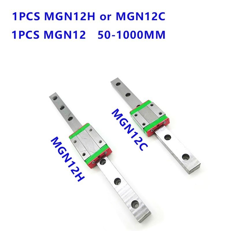 12mm Linear Guide MGN12 Rail 1 - огляд і ціна Linear Rail Mgn12H Set