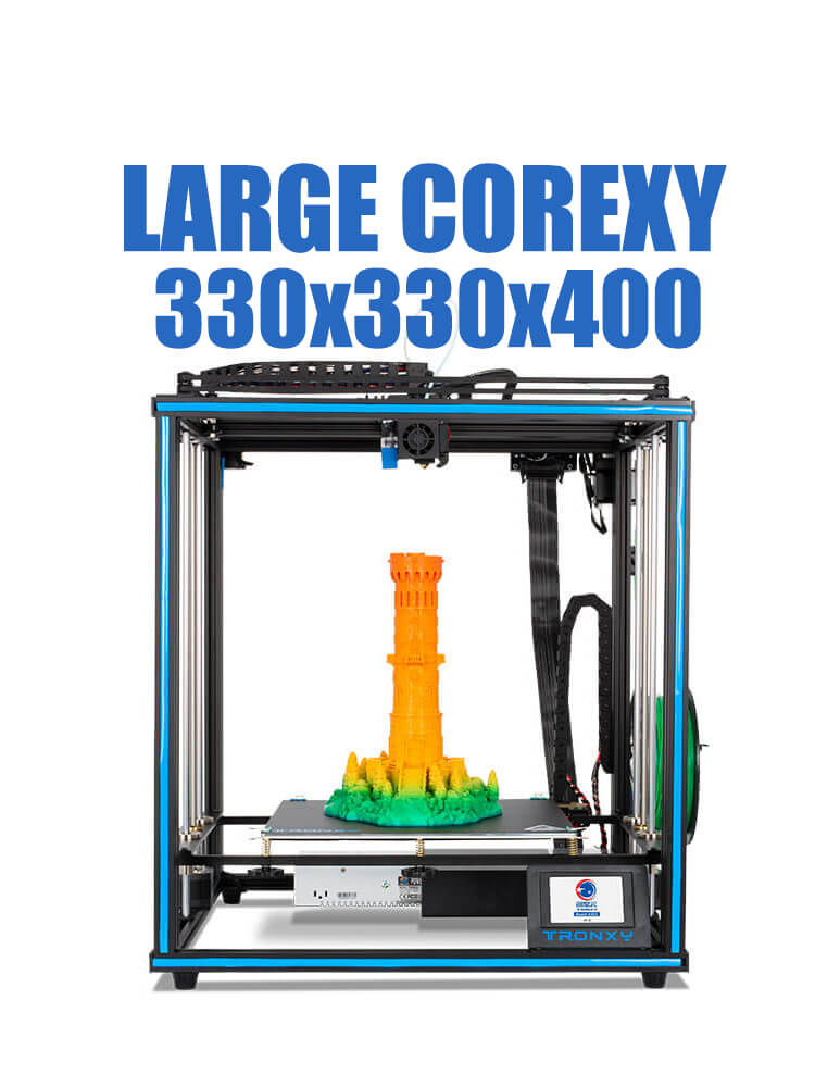 Big Sale Tronxy XY-2 PRO X5SA  - огляд і ціна Corexy 3D Printer Kit