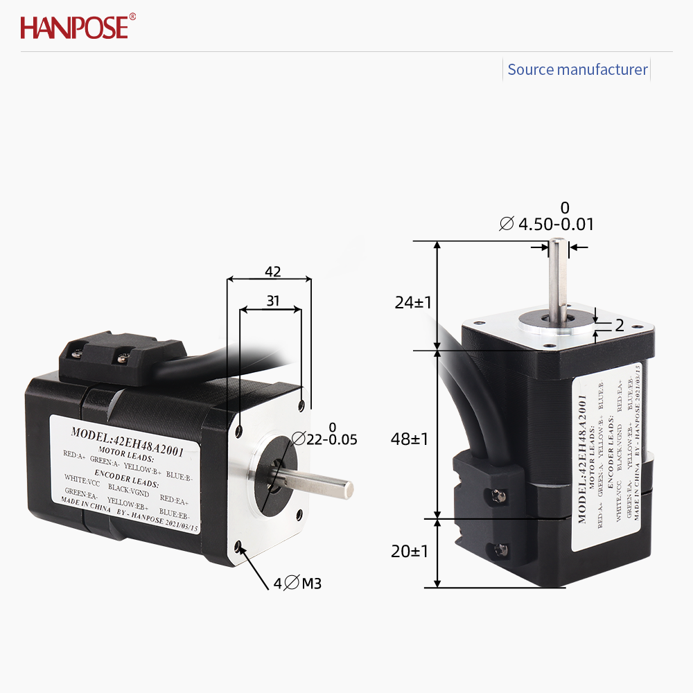 closed-loop stepper motor NEMA - огляд і ціна Closed Loop Stepper Motor Nema 17