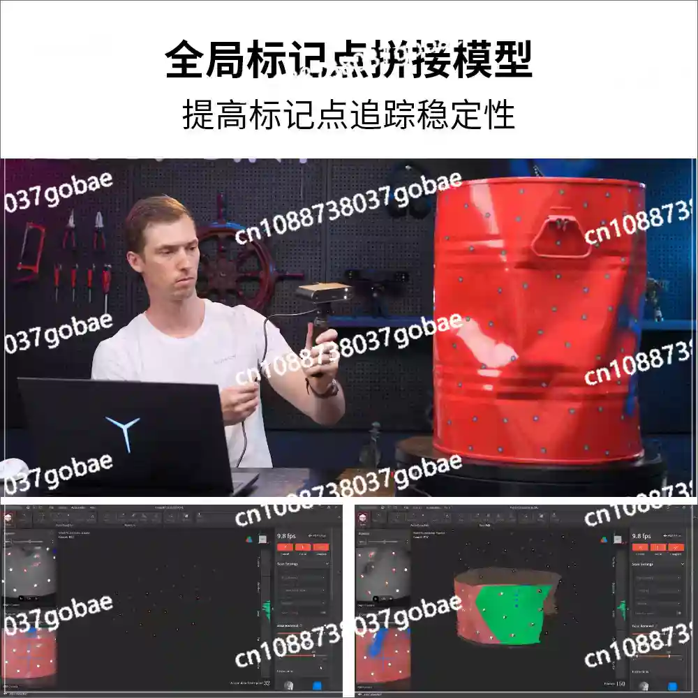 High-precision handheld full-c - огляд і ціна Handheld 3D Scanner High Precision