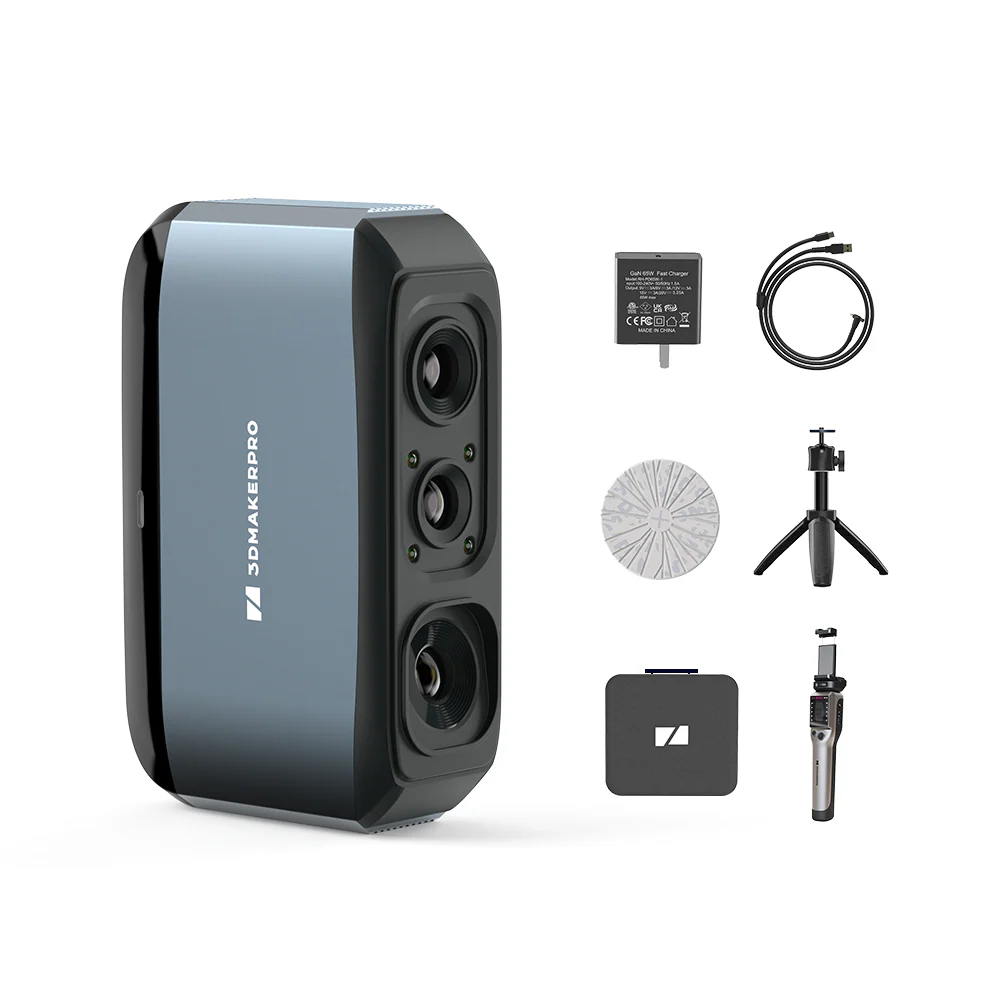3DMakerpro Moose 3D Scanner Ha - огляд і ціна Handheld 3D Scanner High Precision
