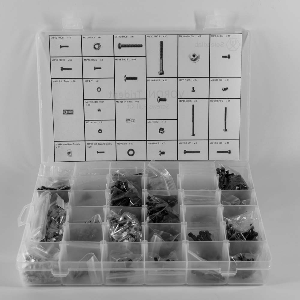Seleadlab Voron Trident Screws - огляд і ціна Voron Trident Full Kit