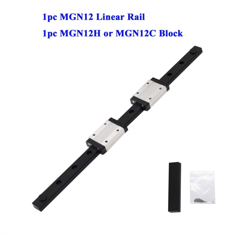 12mm MGN12 Linear Sliding Guid - огляд і ціна Linear Rail Mgn12H Set