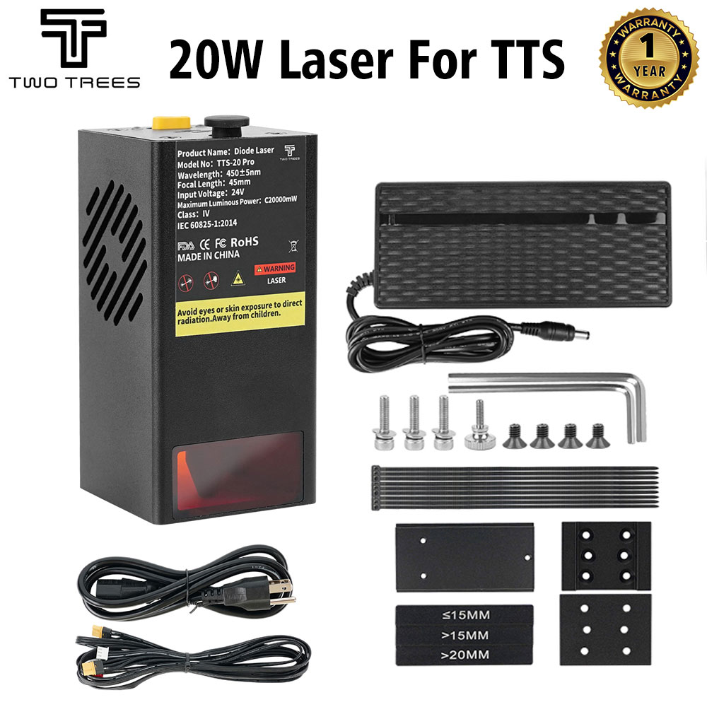 TWOTREES 20W Laser Module For  - огляд і ціна 20W Laser Engraver Module Upgrade