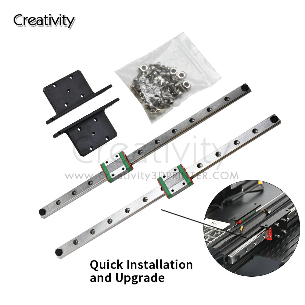 Ender3/V2/ Pro Upgrade Y-axis  - огляд і ціна Linear Rail Mgn12H Set